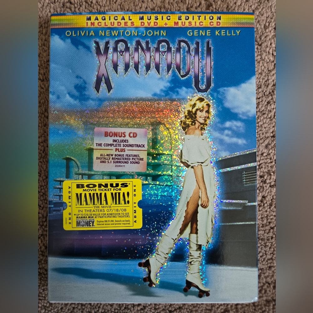 Xanadu DVD, Magical Music Edition - Olivia Newton-John (DVD + Music CD)